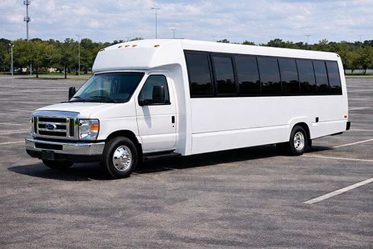 25-passenger minibus available for charter in Rockville, MD